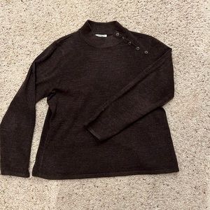 Dark brown sweater